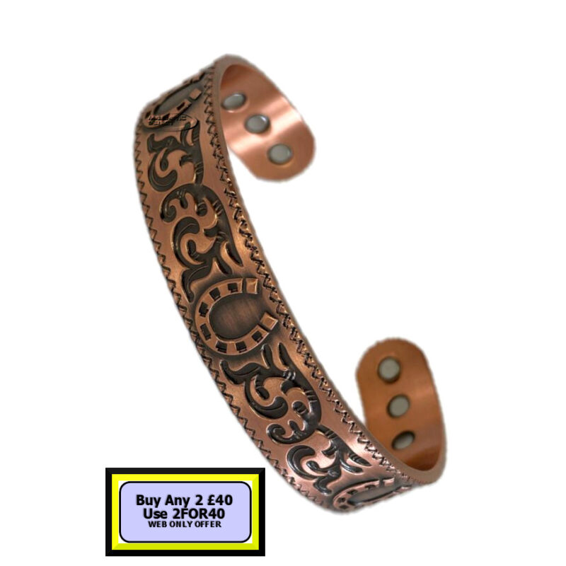 C27s Horseshoe Copper Magnetic Bracelet C27