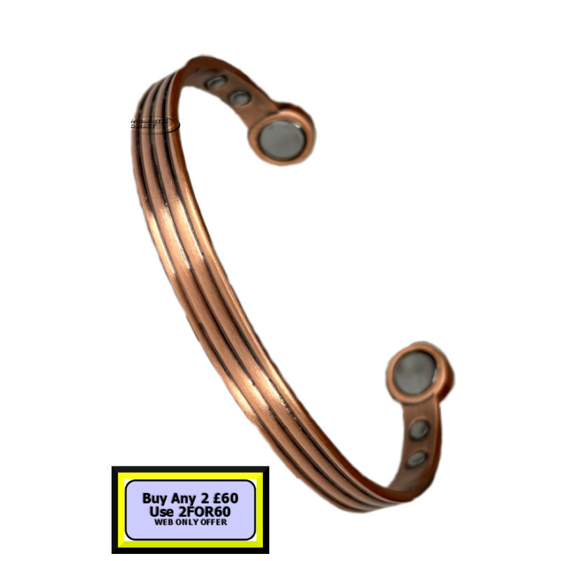 CP6 Copper Magnetic Bracelet Power Range