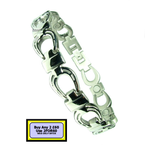 S12n Horseshoe Magnetic Bracelet Stainless Steel S8