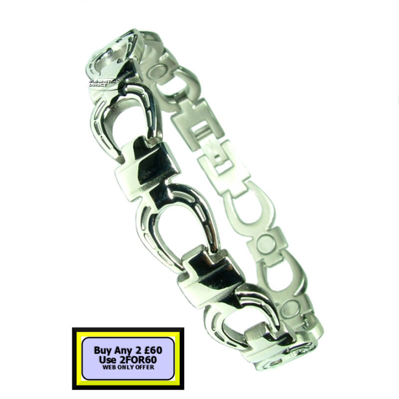 Horseshoe Magnetic Bracelet Stainless Steel S8