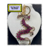Dragon Keyring - Bagcharm Crystal Rhinestone HP
