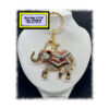 Elephant Keyring - Bagcharm Crystal Rhinestone K13 Elephant Keyring - Bagcharm Crystal Rhinestone K13