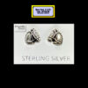 Horse Head Stud Earrings Sterling Silver