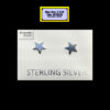 SS10 Star Stud Earrings Sterling Silver