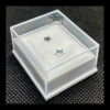 SS10b Star Stud Earrings Sterling Silver
