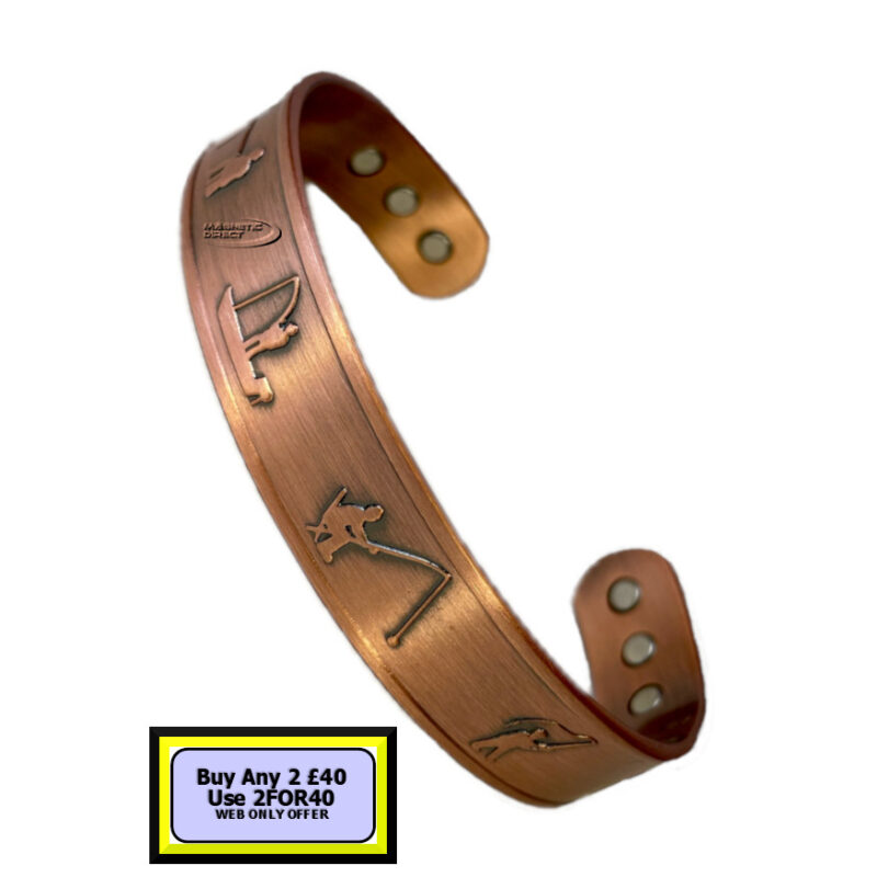 Fishing Copper Magnetic Bracelet C48
