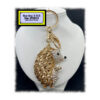 Hedgehog Keyring - Bagcharm Crystal Rhinestone