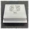 Skull Stud Earrings Sterling Silver