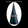 Sterling Silver Copper and Brass Handmade Ring R2