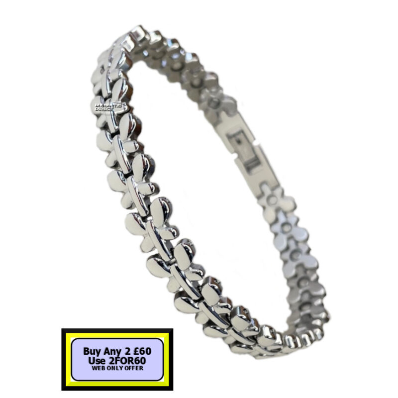 S21 Butterfly Stainless Steel Magnetic Bracelet