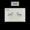 Horse Stud Earrings Sterling Silver SS22