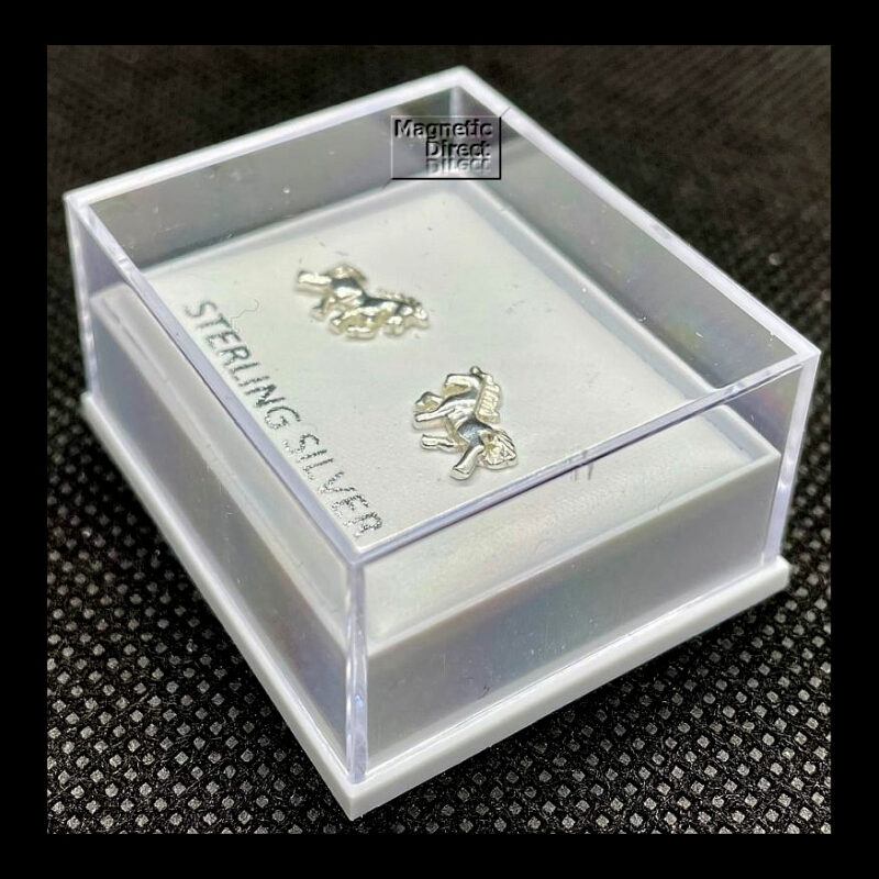 Horse Stud Earrings Sterling Silver SS22