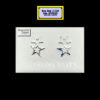 SS23 2 Star Stud Earrings Sterling Silver