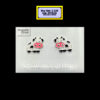 Cow Stud Earrings Sterling Silver
