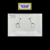 SS27 Giraffe Stud Earrings Sterling Silver