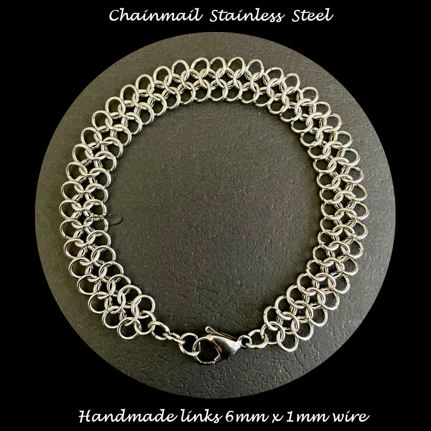 Chainmail Stainless Steel Bracelet SB10