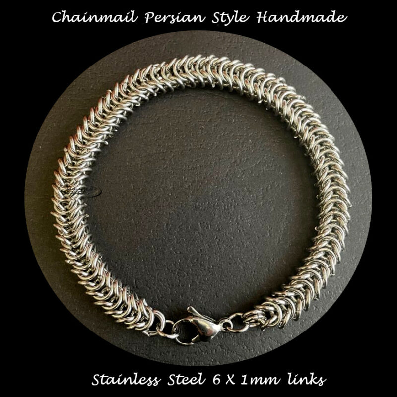 Chainmail Persian Stainless Steel Bracelet SB11 Chainmail Persian Stainless Steel Bracelet SB11