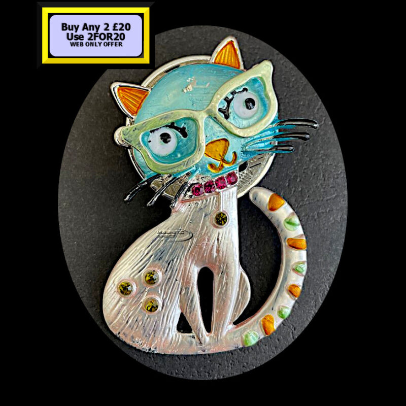Cat Magnetic Brooch MB12