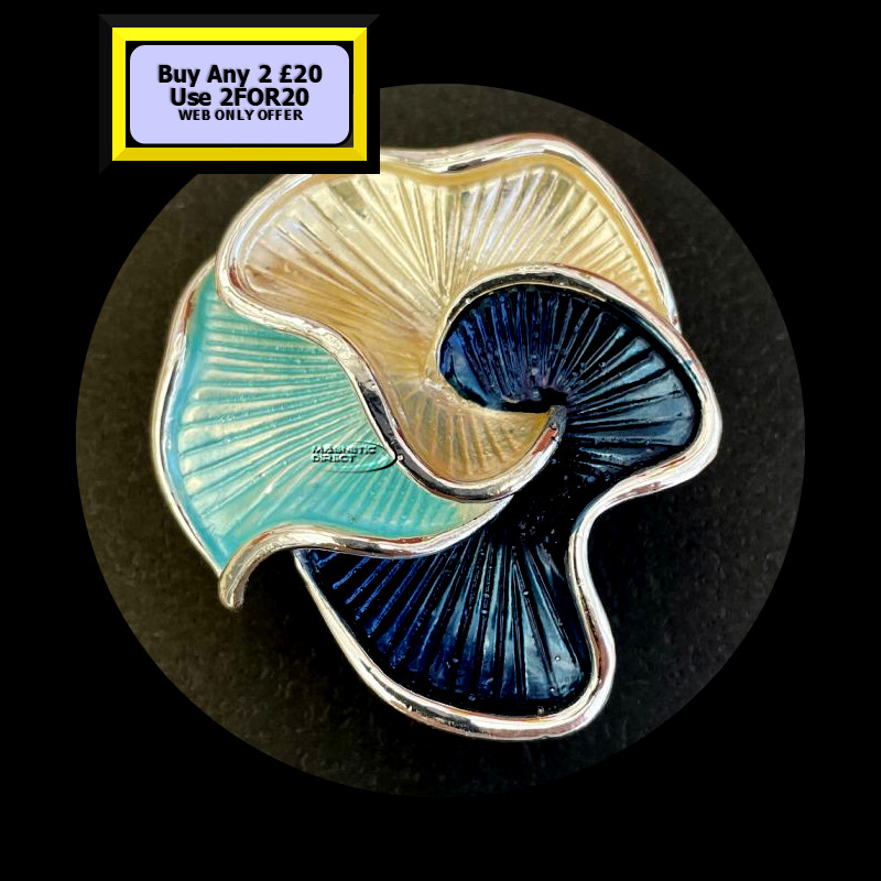Abstract Magnetic Brooch MB15