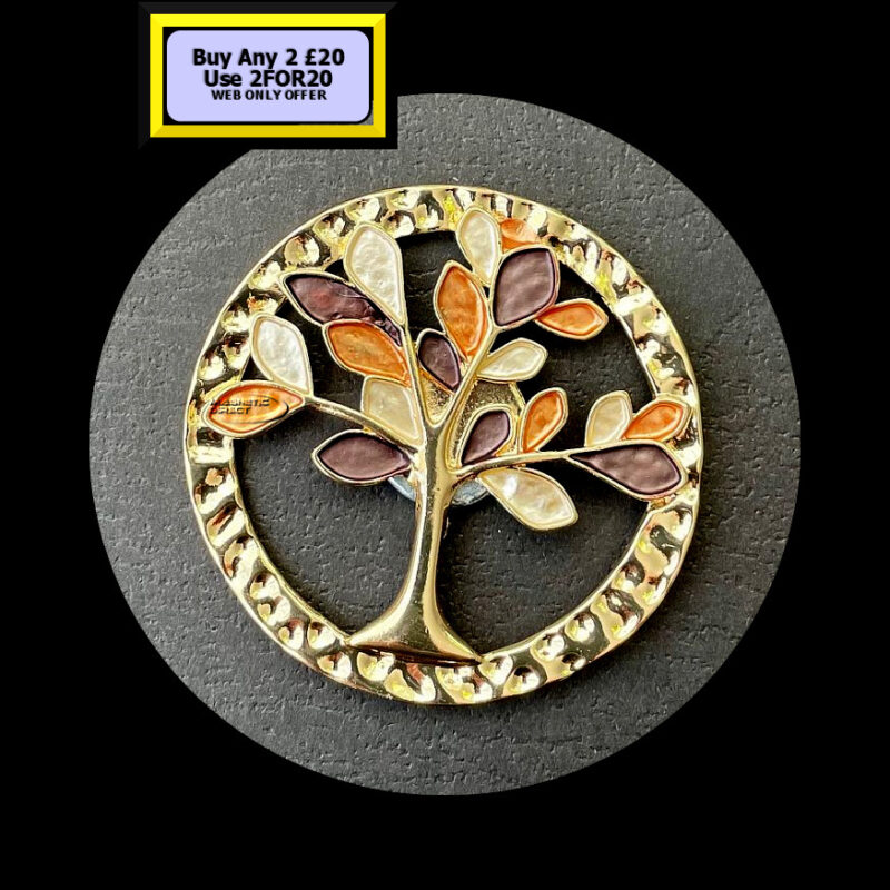 Tree Magnetic Brooch MB18