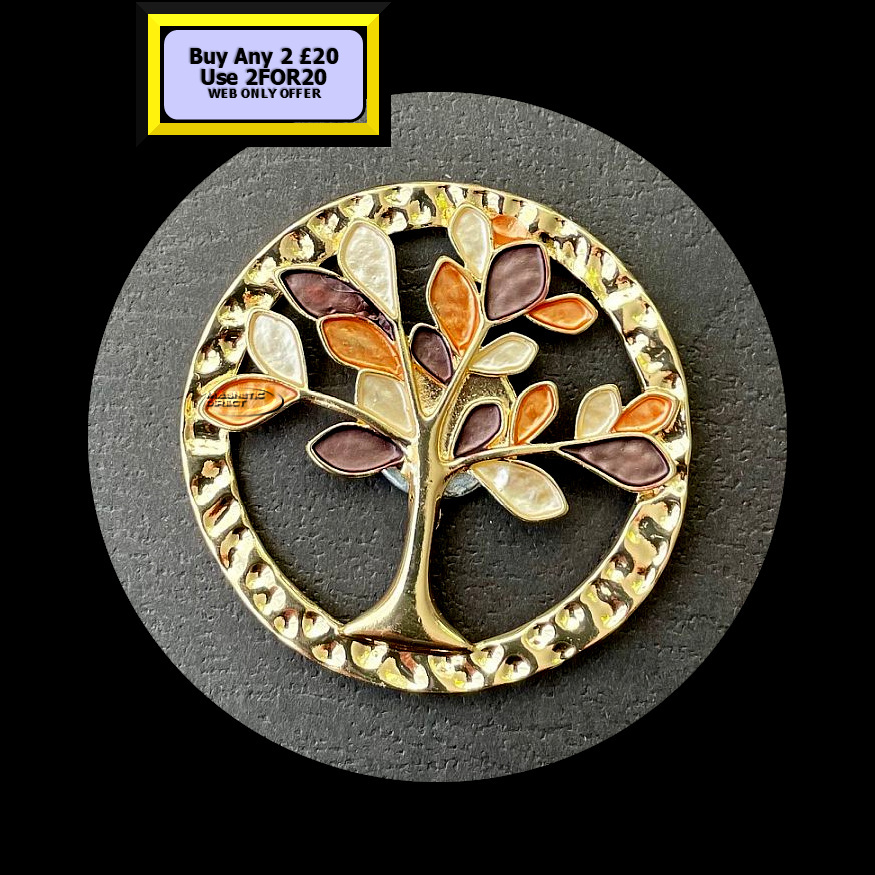 Tree Magnetic Brooch MB18