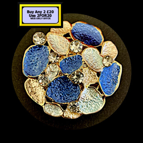Blue Magnetic Brooch MB19 Blue Magnetic Brooch MB19
