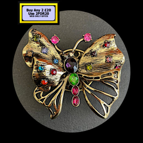 Butterfly Magnetic Brooch MB20