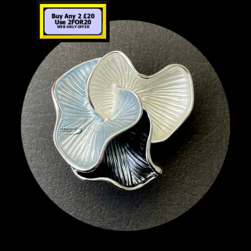 Abstract Magnetic Brooch MB21