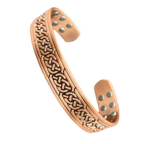Celtic Multimagnet Copper Magnetic Bracelet MC2