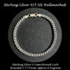 Sterling Silver Curb Bracelet Hallmarked
