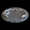 Sterling Silver Hammered Wave Bracelet Hallmarked
