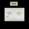 Starfish Stud Earrings Sterling Silver